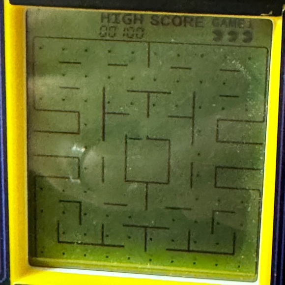 Pac-Man Mini Arcade Game Bandai Namco 09521 Miniature Pacman Used Tested Working - Picture 6 of 7